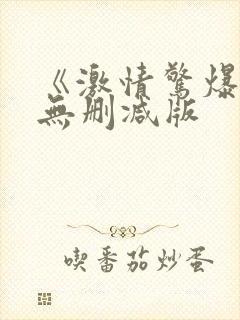 《激情惊爆点》无删减版