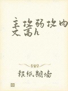 主攻弱攻肉多荤文高h