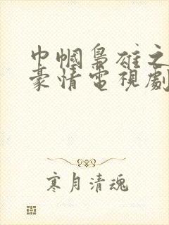 巾帼枭雄之义海豪情电视剧