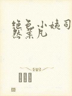 绝色小姨司空嫣然叶凡