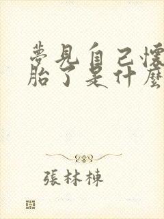 梦见自己怀双胞胎了是什么征兆