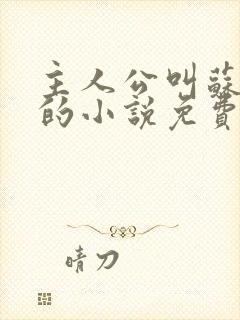 主人公叫苏十二的小说免费阅读