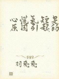 心慌气短是什么原因引起的