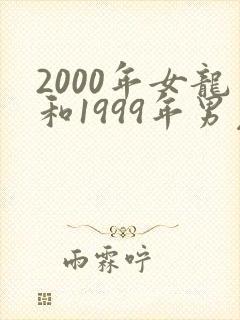 2000年女龙和1999年男兔婚姻配吗