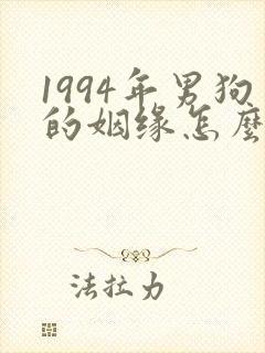 1994年男狗的姻缘怎么样