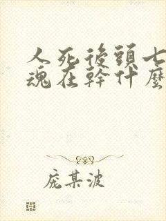 人死后头七天灵魂在干什么