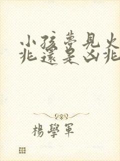 小孩梦见火是吉兆还是凶兆