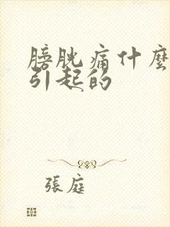 膀胱痛什么原因引起的