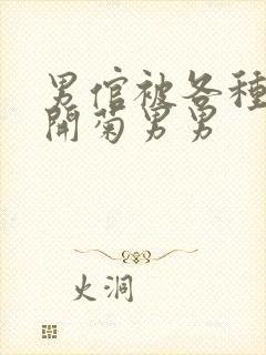 男倌被各种玉势开菊男男