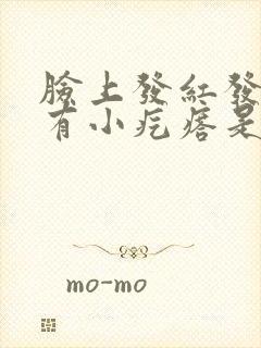 脸上发红发痒还有小疙瘩是怎么了