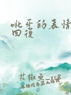 呲牙的表情怎么回复