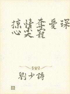 掠情夺爱琛少的心尖宠