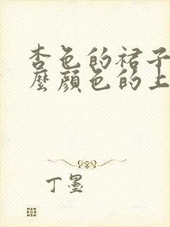 杏色的裙子配什么颜色的上衣好看