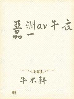 亚洲av午夜精品一