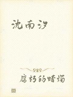 沈南汐
