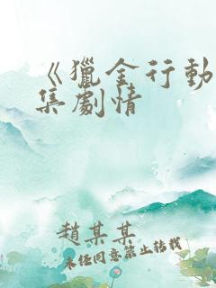 《猎金行动》分集剧情