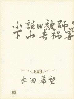 小说w被师父赶下山去祸害师姐》