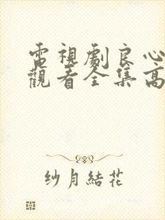 电视剧良心免费观看全集高清