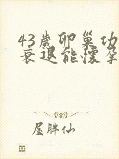 43岁卵巢功能衰退能怀孕吗