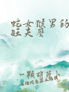 蛇女猴男的姻缘旺夫么