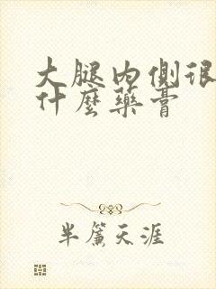 大腿内侧很痒用什么药膏