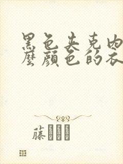 黑色夹克内搭什么颜色的衣服好看