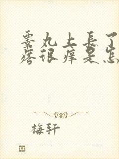 睾丸上长了小疙瘩很痒是怎么回事