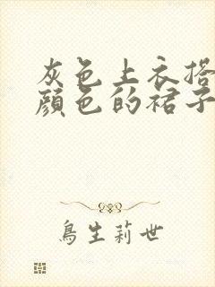 灰色上衣搭什么颜色的裙子好看