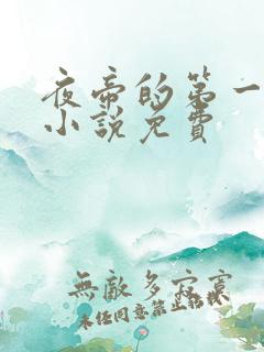 夜帝的第一狂妃小说免费