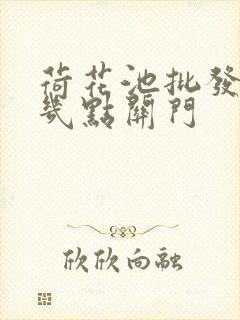 荷花池批发市场几点关门