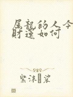 属龙的人今年的财运如何