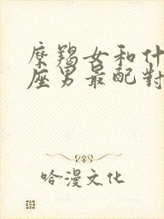 摩羯女和什么星座男最配对