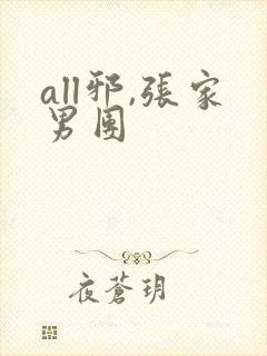 all邪,张家男团