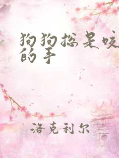 狗狗总是咬主人的手