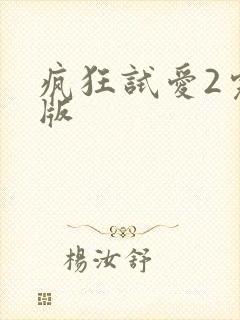 疯狂试爱2完整版