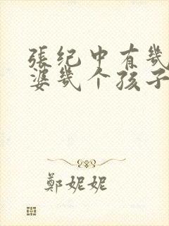 张纪中有几任老婆几个孩子