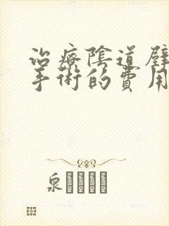 治疗阴道壁膨出手术的费用是多