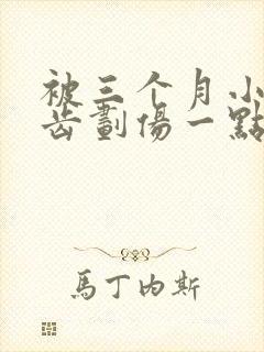 被三个月小狗牙齿划伤一点皮出血有事吗