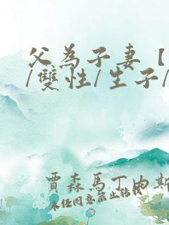 父为子妻【父子/双性/生子/高h】