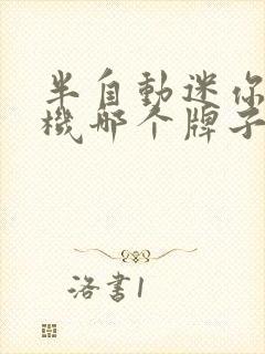 半自动迷你洗衣机哪个牌子好