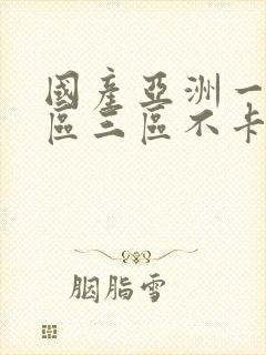 国产亚洲一区二区三区不卡