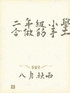 二年级小学生适合做的手工