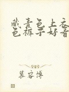 藏青色上衣配紫色裤子好看吗