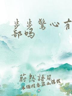 步步惊心有第二部吗