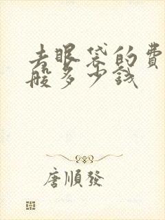 去眼袋的费用一般多少钱