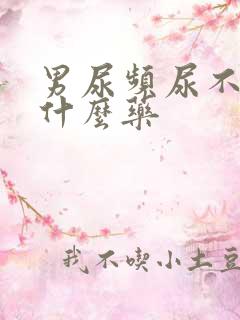 男尿频尿不尽吃什么药