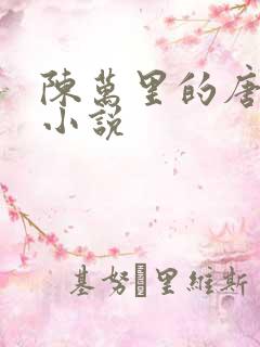 陈万里的唐嫣然小说