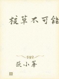 校草不可能这么