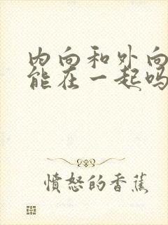 内向和外向的人能在一起吗