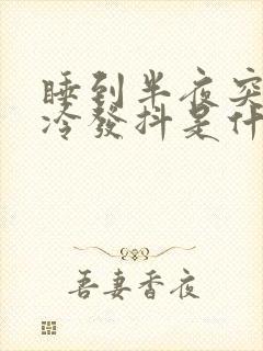 睡到半夜突然发冷发抖是什么原因